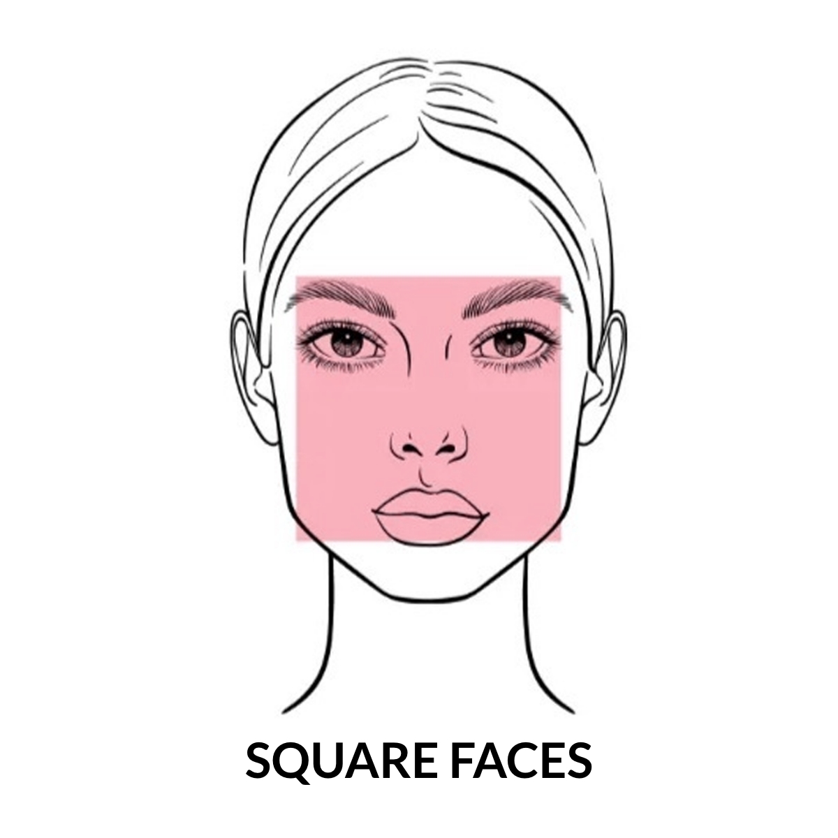 face-framing layers for your face shape